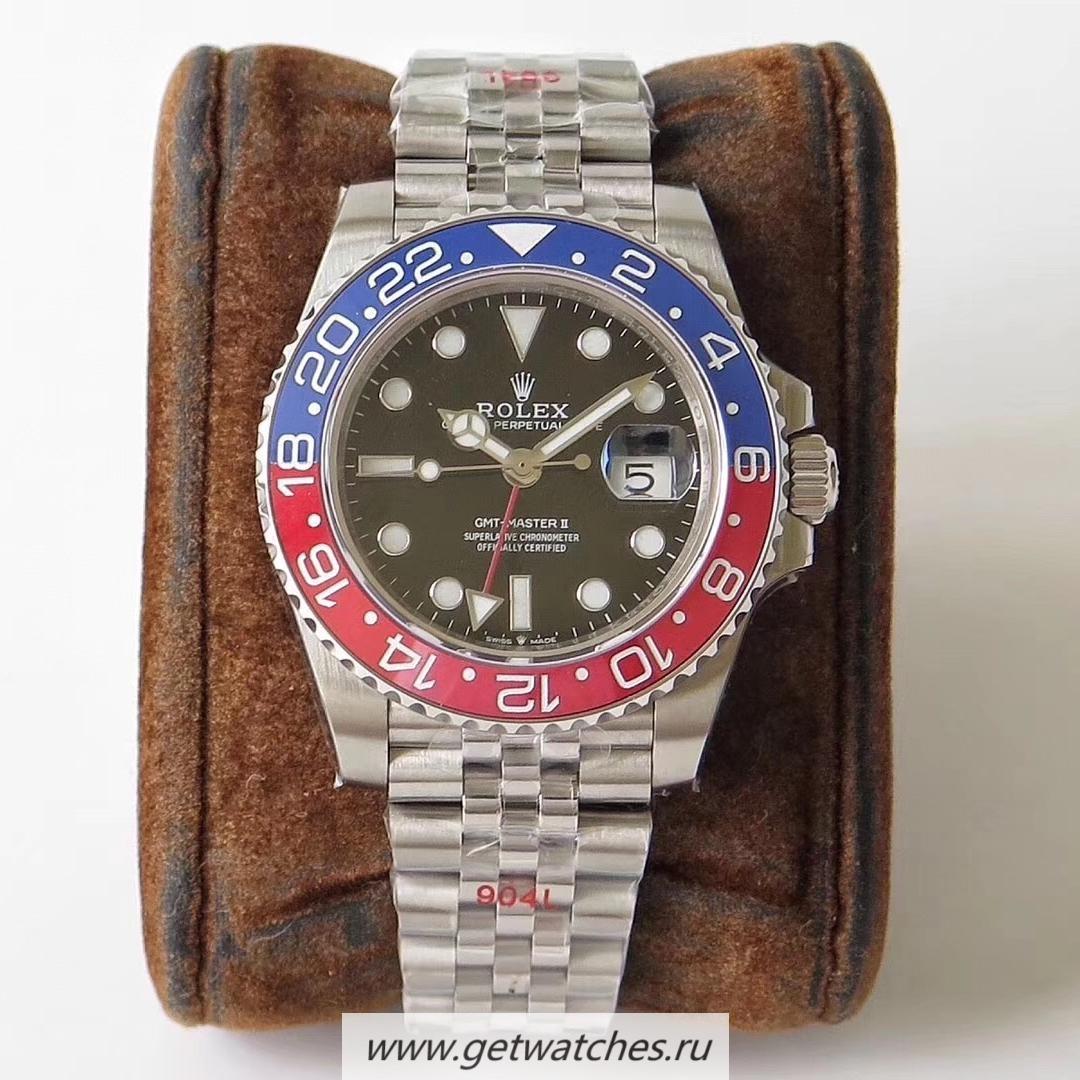 Perfect Replica R01ex GMT-Master II 126710 BLRO GMF V3 SS 904L Black Dial 2836