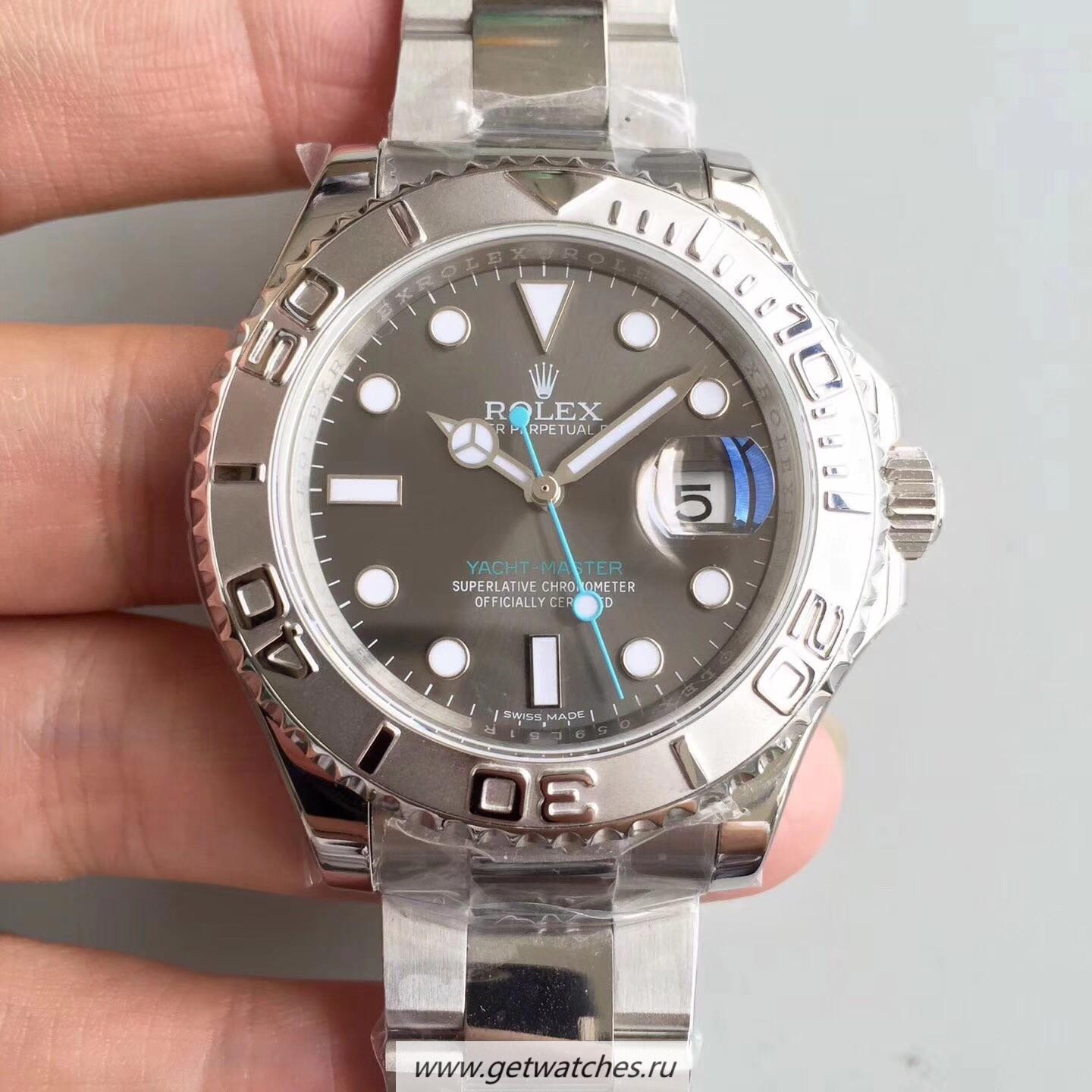 Perfect Replica R01ex Yacht-Master 40 116622 JF SS Anthracite Dial 2836